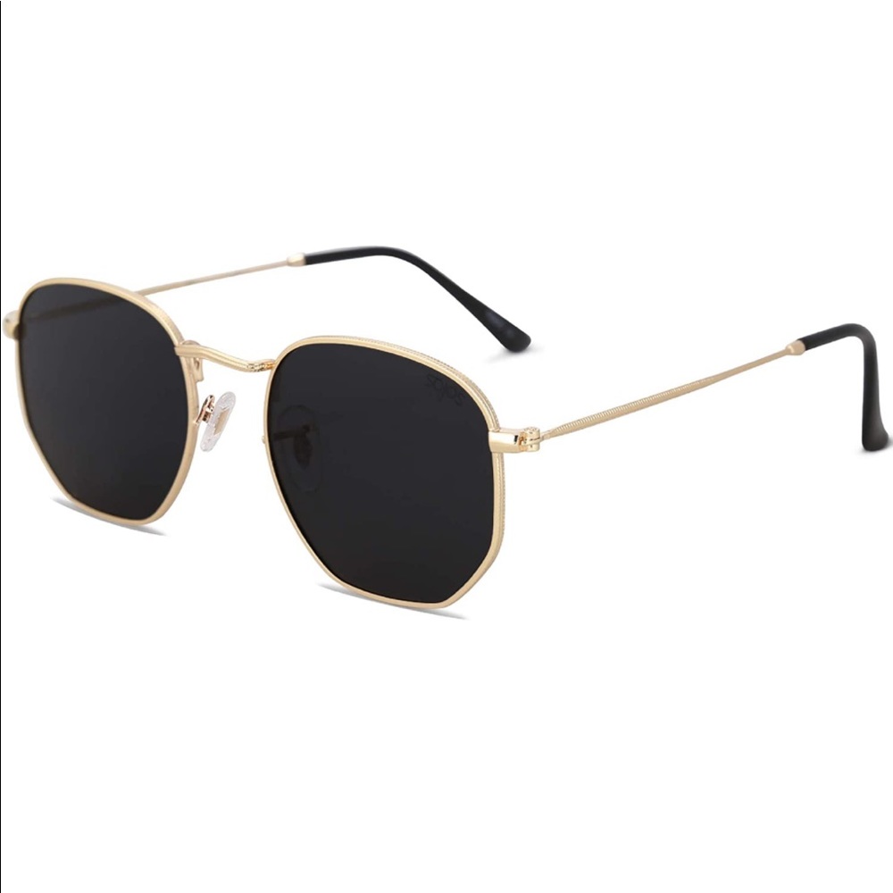 SOJOS Small Square Polarized Sunglasses